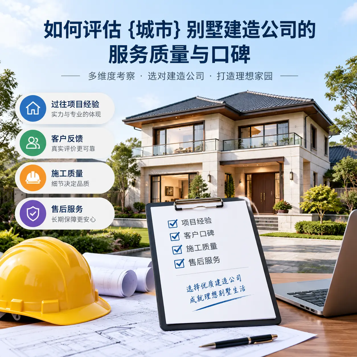 如何评估 天柱 别墅建造公司的服务质量与口碑