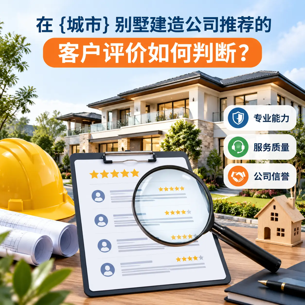 在 天柱 别墅建造公司推荐的客户评价如何判断?