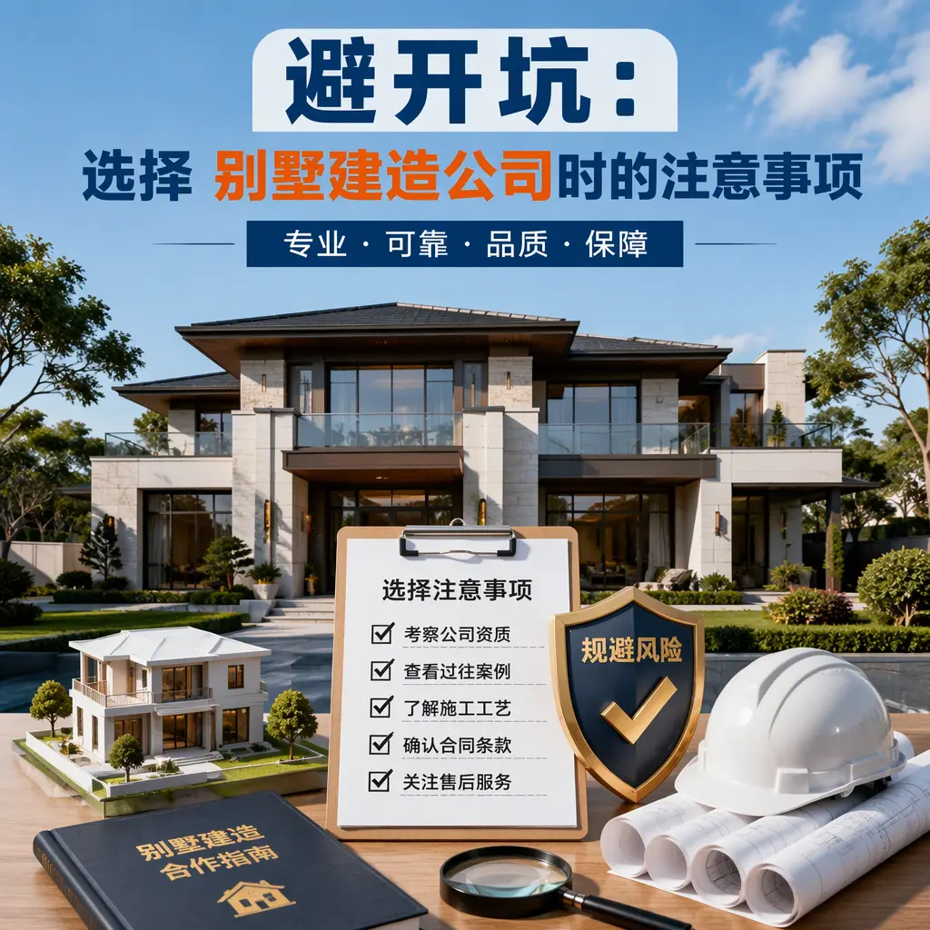 避开坑:选择 天柱 别墅建造公司时的注意事项