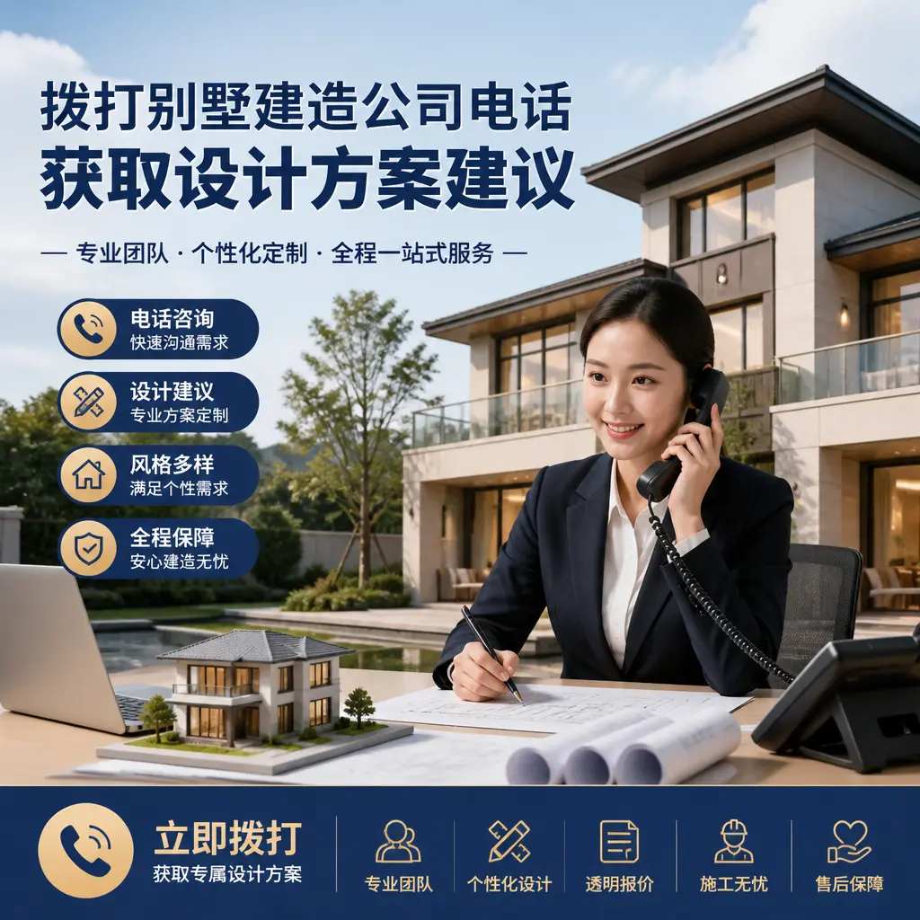 拨打天柱别墅建造公司电话，获取设计方案建议