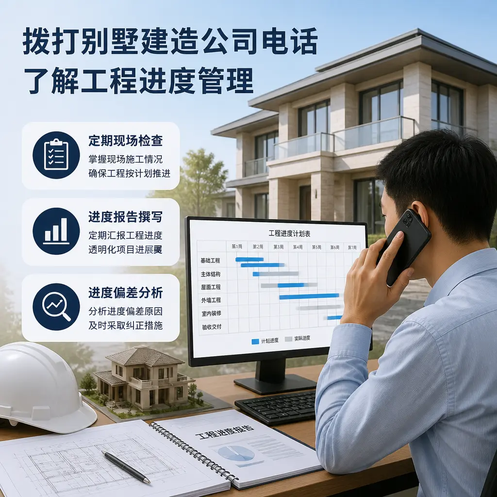 拨打天柱别墅建造公司电话,了解工程进度管理