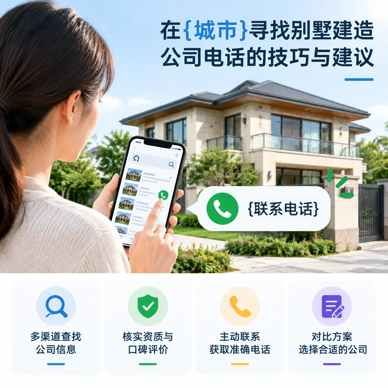 在天柱寻找别墅建造公司电话的技巧与建议