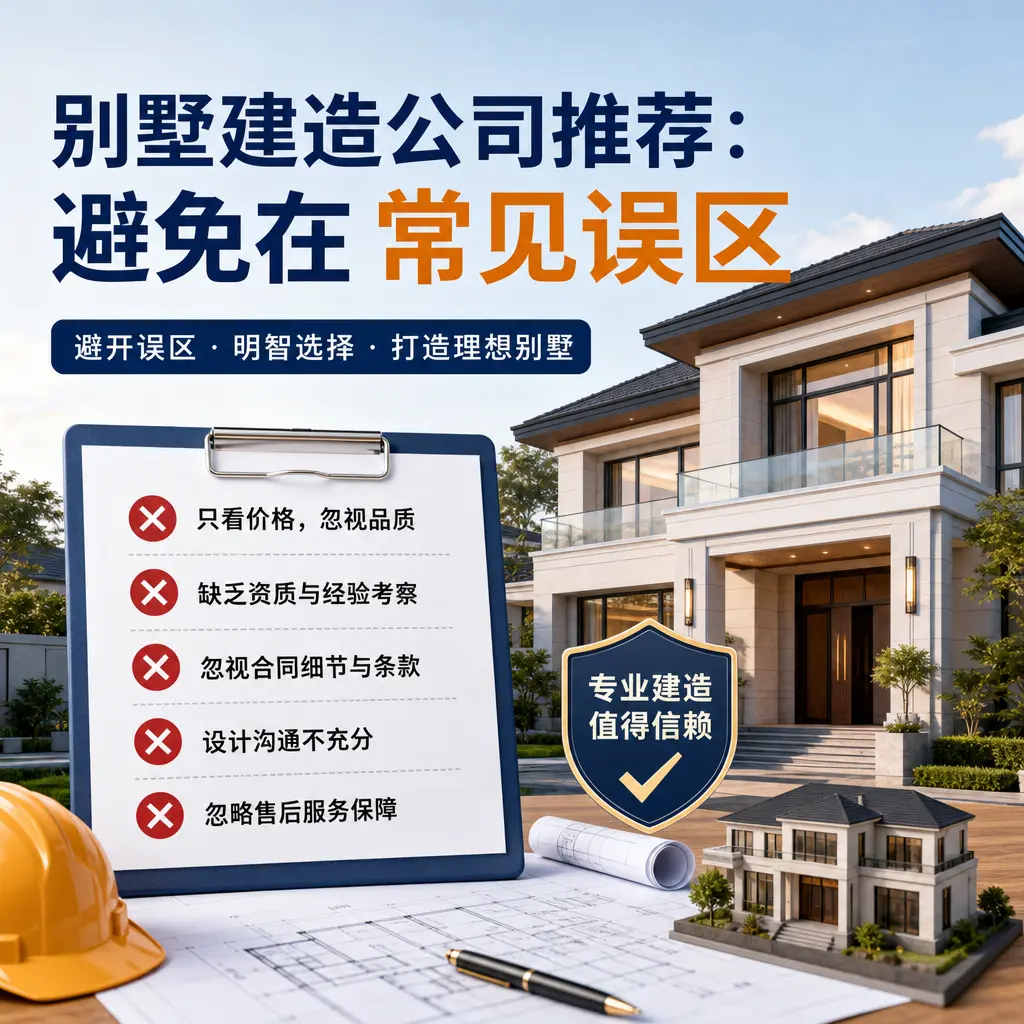 别墅建造公司推荐:避免在 天柱 的常见误区