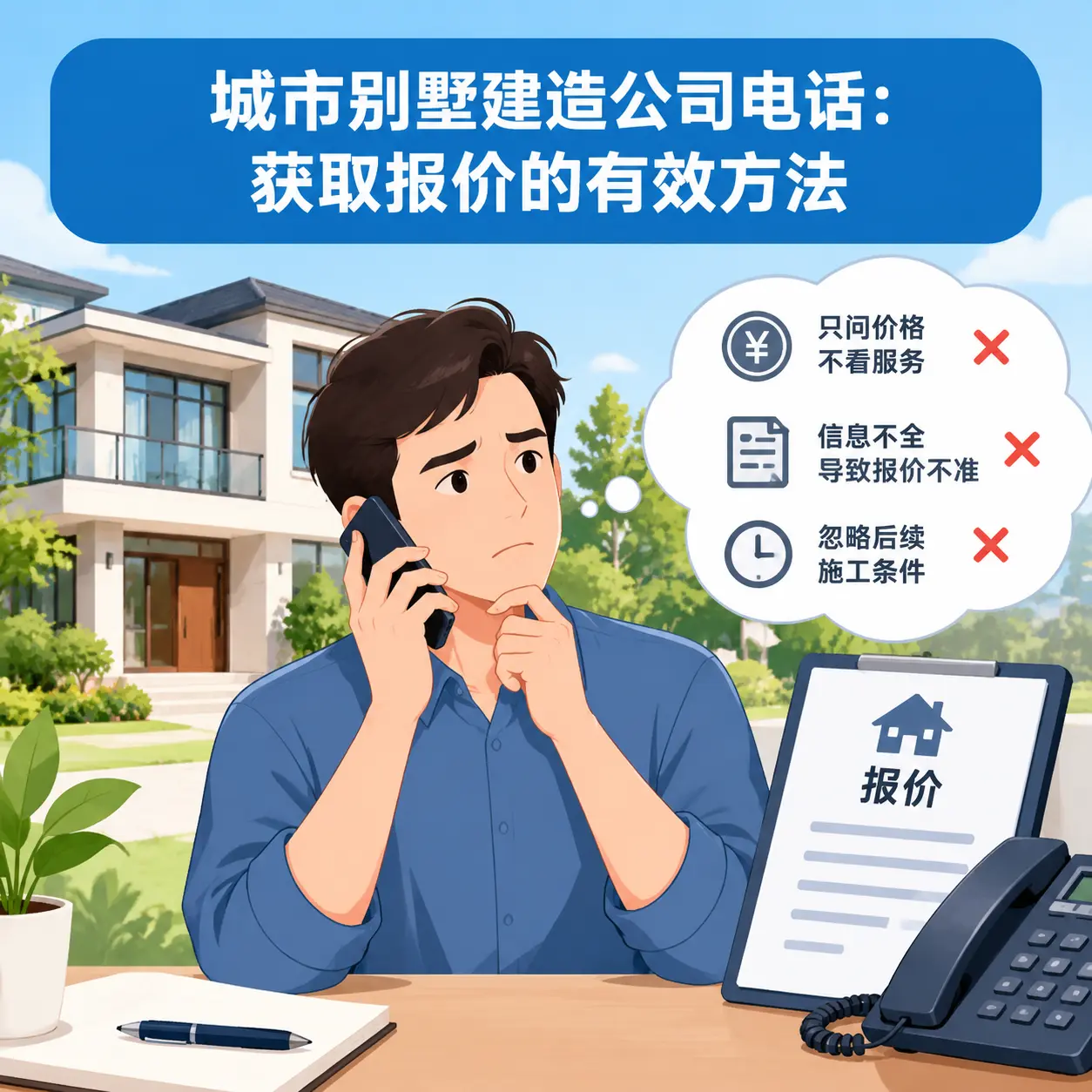 天柱别墅建造公司电话:获取报价的有效方法